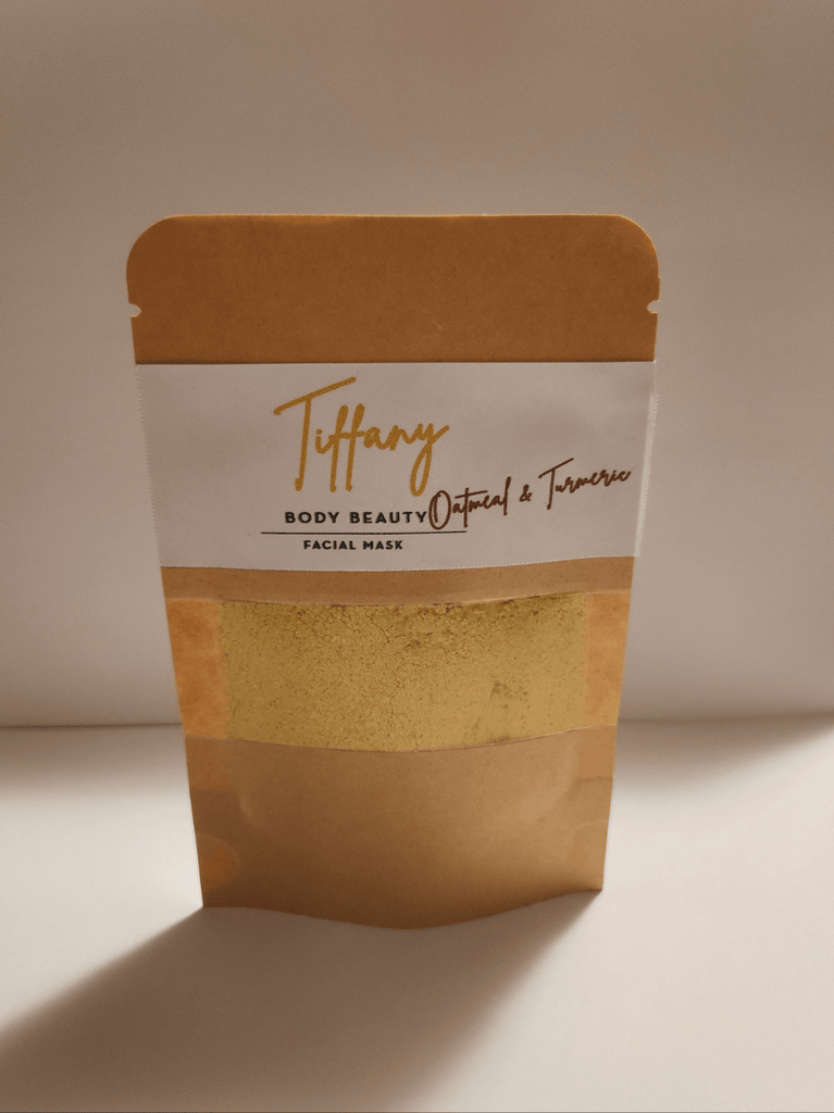 Turmeric & Oatmeal Facial Mix & Go Mask - TiffanyBodyBeautySkincare 